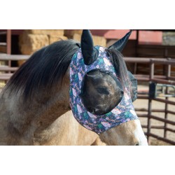 Schulz Equine Lycra Fly Mask - Rodeo Vegas