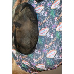 Schulz Equine Lycra Fly Mask - Rodeo Vegas