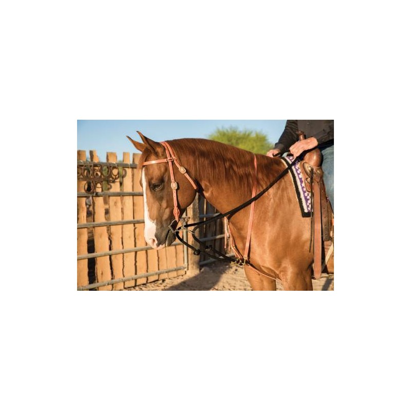 Professional's Choice Al Dunning Draw Rope Martingale "The Black Rope"