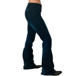 Cowgirl Tuff Pull-On Sapphire Trouser Jeans