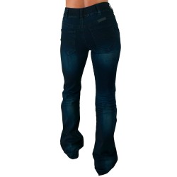 Cowgirl Tuff Pull-On Sapphire Trouser Jeans