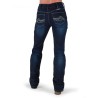 Cowgirl Tuff Pull-On Dark DFMI Jeans