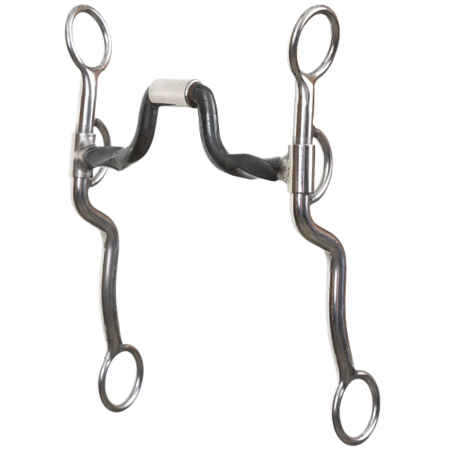 Reinsman Steel Cowboy Twisted Port Bit