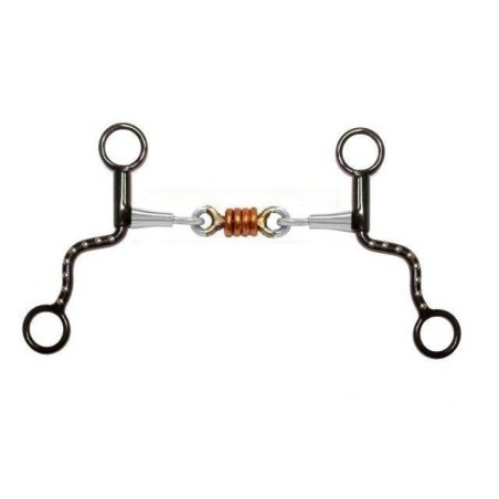 Black Steel Dogbone with Roller Mouth Bit