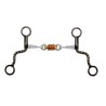 Black Steel Dogbone with Roller Mouth Bit
