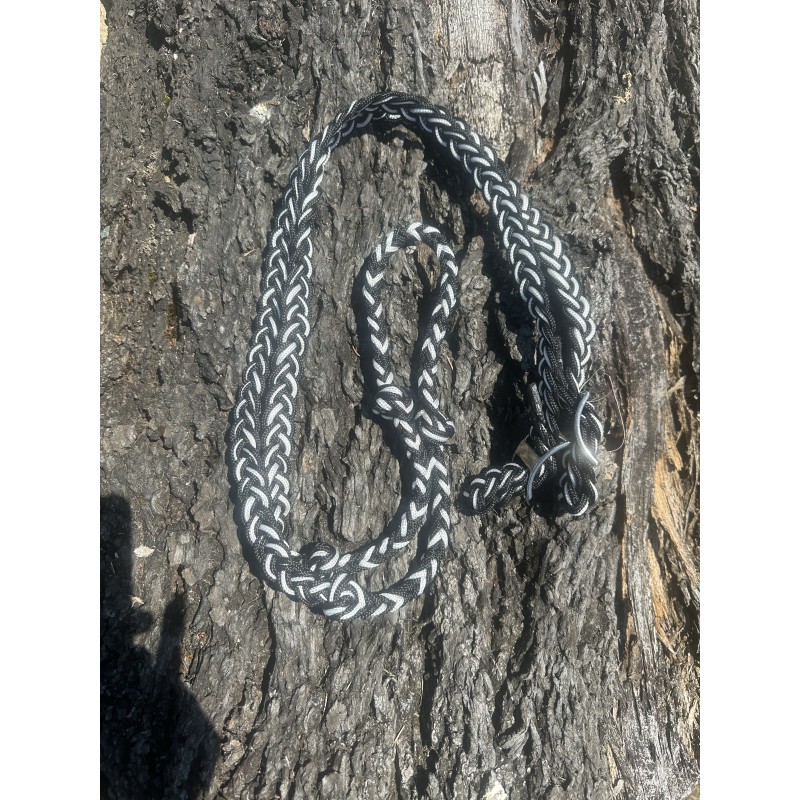 Braided Poly Barrel Reins