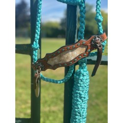 Braided Rope Halter - Cow...