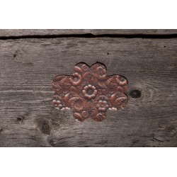 EquiBreathe™ Equine Nasal Patch - Tooled Leather