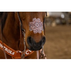 EquiBreathe™ Equine Nasal Patch - Tooled Leather