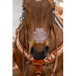 EquiBreathe™ Equine Nasal Patch - Tooled Leather
