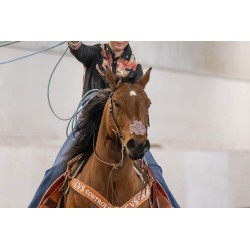 EquiBreathe™ Equine Nasal Patch - Tooled Leather