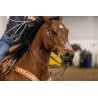 EquiBreathe™ Equine Nasal Patch - Tooled Leather