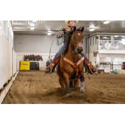 EquiBreathe™ Equine Nasal Patch - Tooled Leather