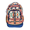Hooey "Ox" Backpack -  Tan/ Blue Aztec