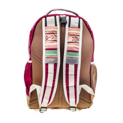 Hooey "Ox" Backpack - Burgundy/ Tan Aztec