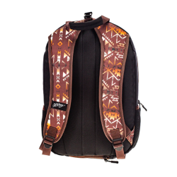 Hooey "Rockstar" Backpack - Black/ Tan Aztec
