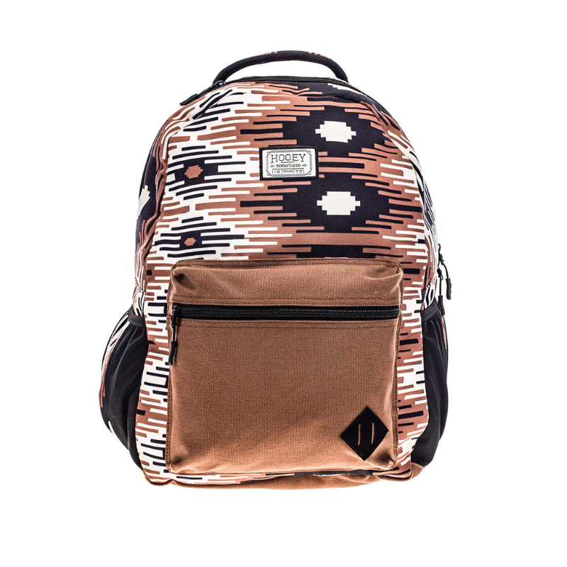 Hooey "Recess" Backpack -  Black/ Brown Saddle Blanket