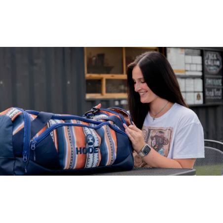 Hooey "The Competitor" Duffel Bag- Navy Serape