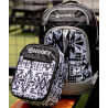 Hooey Lunch Box - Black/ White Aztec