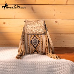 Montana West Tooled/Embroidered Collection Phone Crossbody Bag