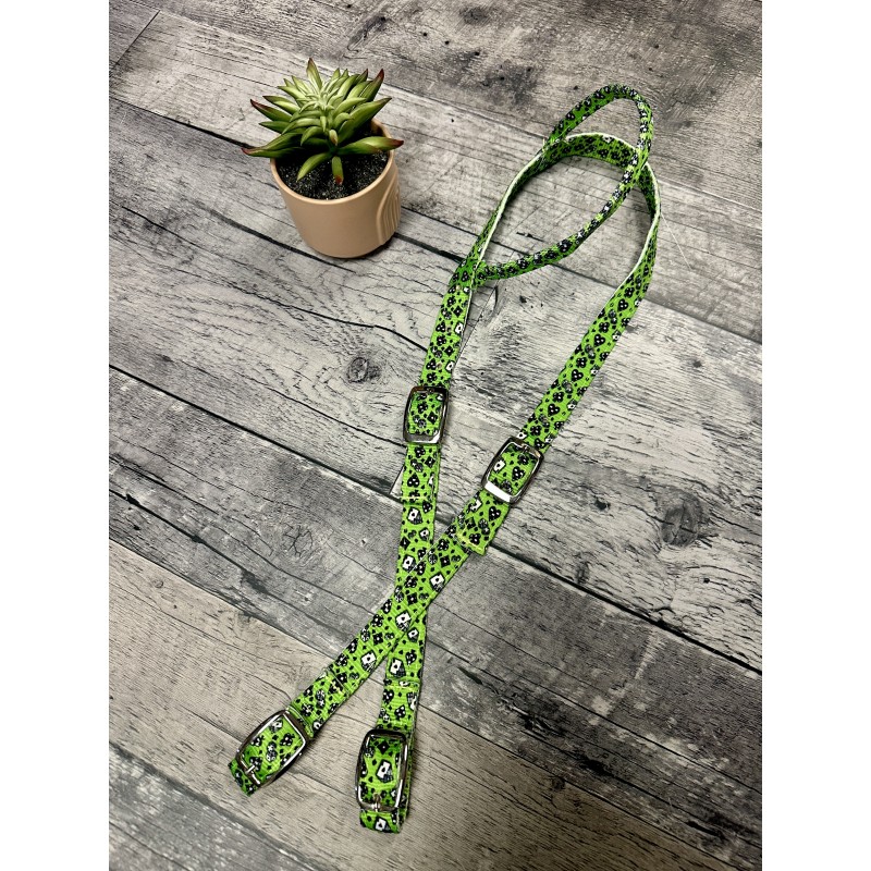 Schulz Equine One Ear Headstall House of Cards