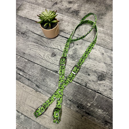 Schulz Equine One Ear Headstall House of Cards