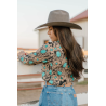 Sterling Kreek Tattoos On This Town Button Down Rodeo Shirt