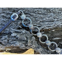 Silver Ring Breast Collar