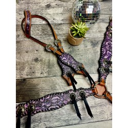 Purple Rose Tack Set
