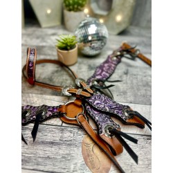 Purple Rose Tack Set
