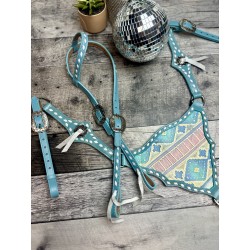 Pastel Aztec Tack Set