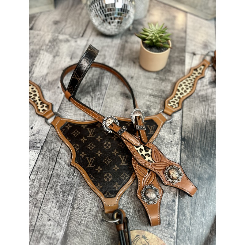Leopard Designer Tack Set