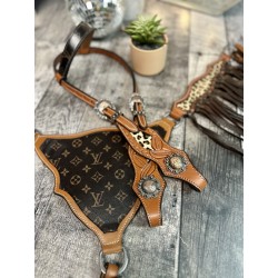 Leopard Designer Fringe Tack Set