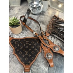 Checkered Designer Fringe Tack Set