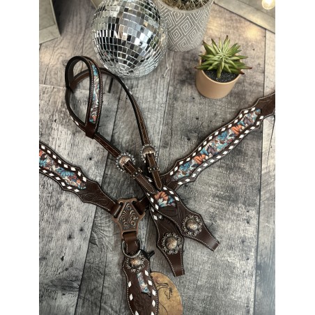 Daisy If You Do Headstall & Breast Collar Set