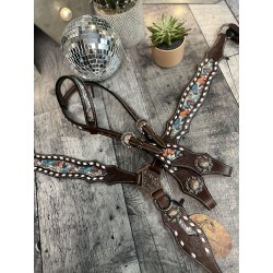 Daisy If You Do Headstall & Breast Collar Set