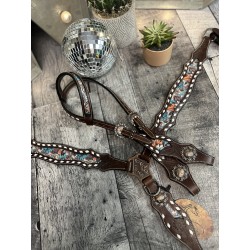 Daisy If You Do Headstall & Breast Collar Set