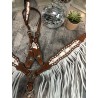 Rose Gold Designer Fringe Tack Set