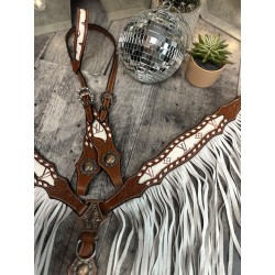 Rose Gold Designer Fringe Tack Set