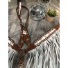 Rose Gold Designer Fringe Tack Set