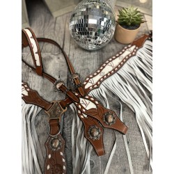 Rose Gold Designer Fringe Tack Set