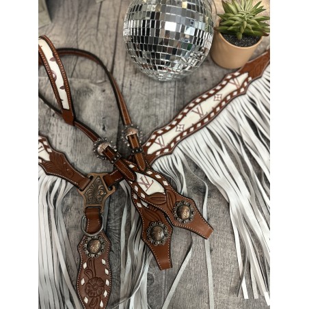 Rose Gold Designer Fringe Tack Set