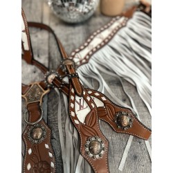 Rose Gold Designer Fringe Tack Set