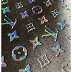 Designer Holo Fringe Headstall and Breast Collar Set