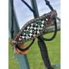 Turquoise Glass Braides Halter