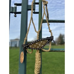 Golden Designer Braided Halter