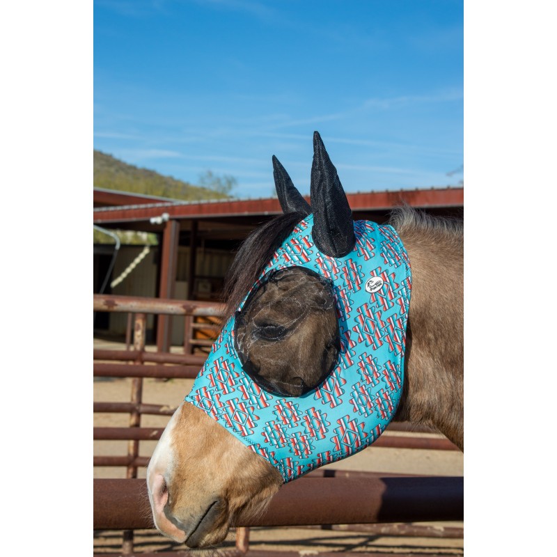 Schulz Equine Lycra Fly Mask - Cob Size Multiple Patterns