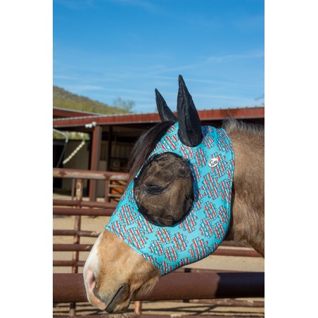 Schulz Equine Lycra Fly Mask - Cob Size Multiple Patterns