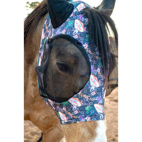 Schulz Equine Lycra Fly Mask - Cob Size Multiple Patterns