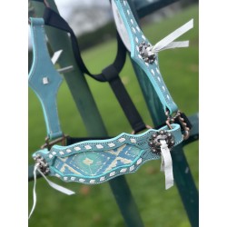 Pastel Aztec Turquoiuse Halter